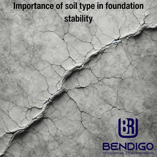 Importance of soil type in foundation stability