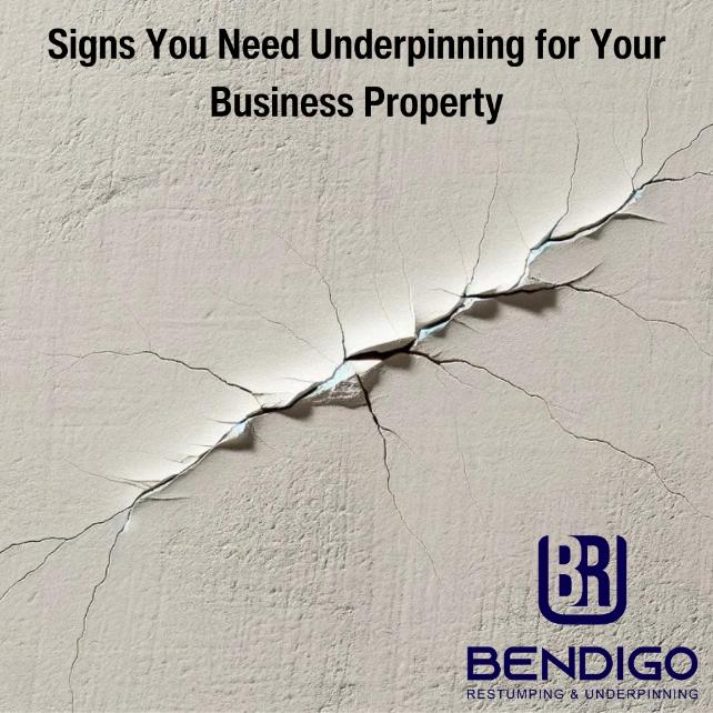 Signs You Need Underpinning for Your Business Property